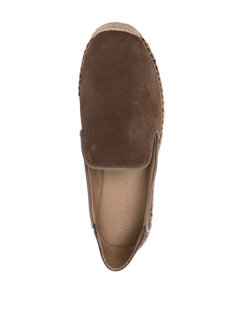 Brown Veluso Suede Espadrilles