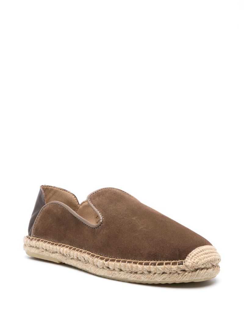 Brown Veluso Suede Espadrilles