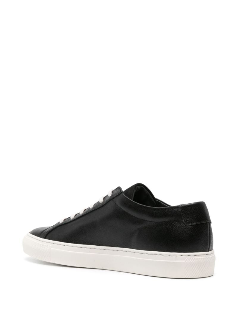 Black Achilles Leather Sneakers