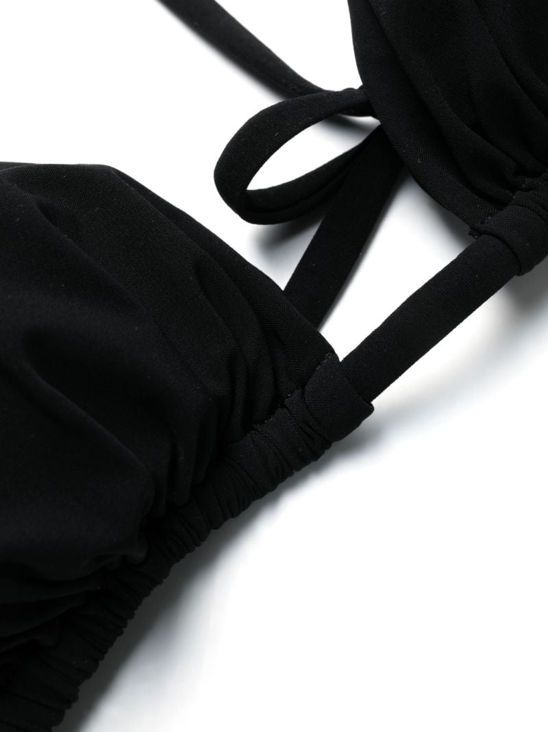 Black Triangle Bikini Top