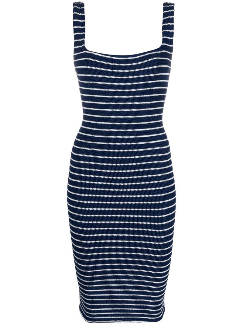 Blue Striped Tank Dress
