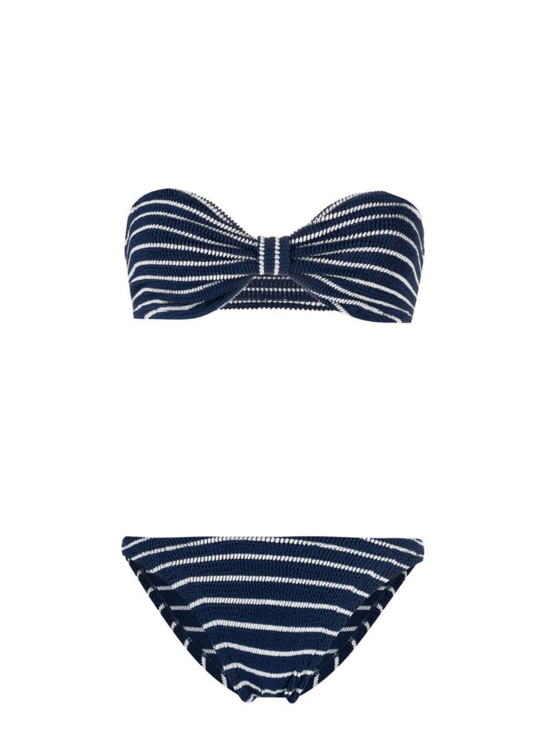 Blue Jean Striped Bikini