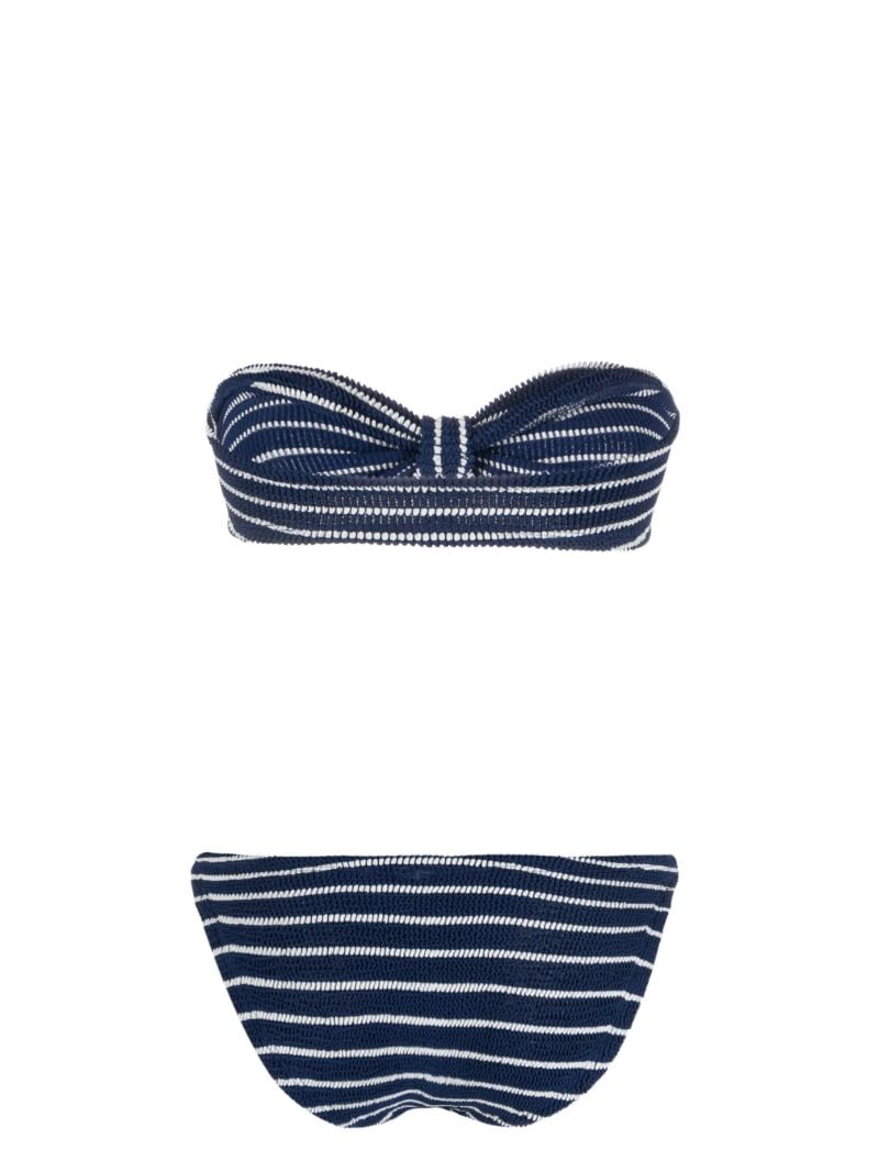 Blue Jean Striped Bikini