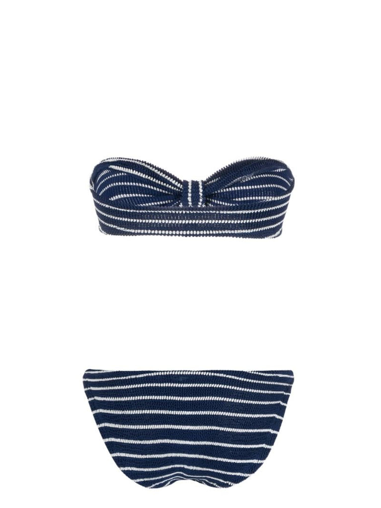 Blue Jean Striped Bikini
