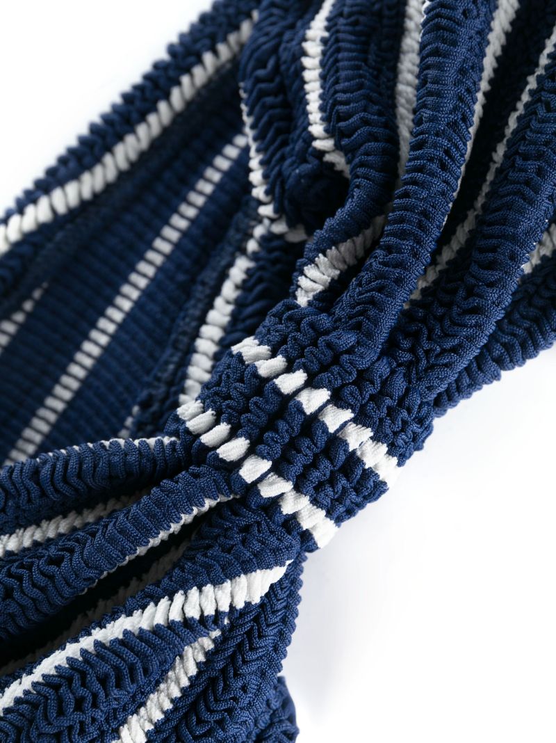 Blue Jean Striped Bikini