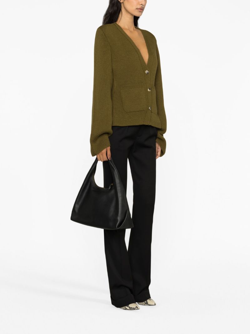 Green Scarlet Cashmere Cardigan