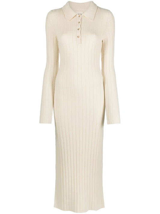 Neutral the Hans Cashmere Midi Dress