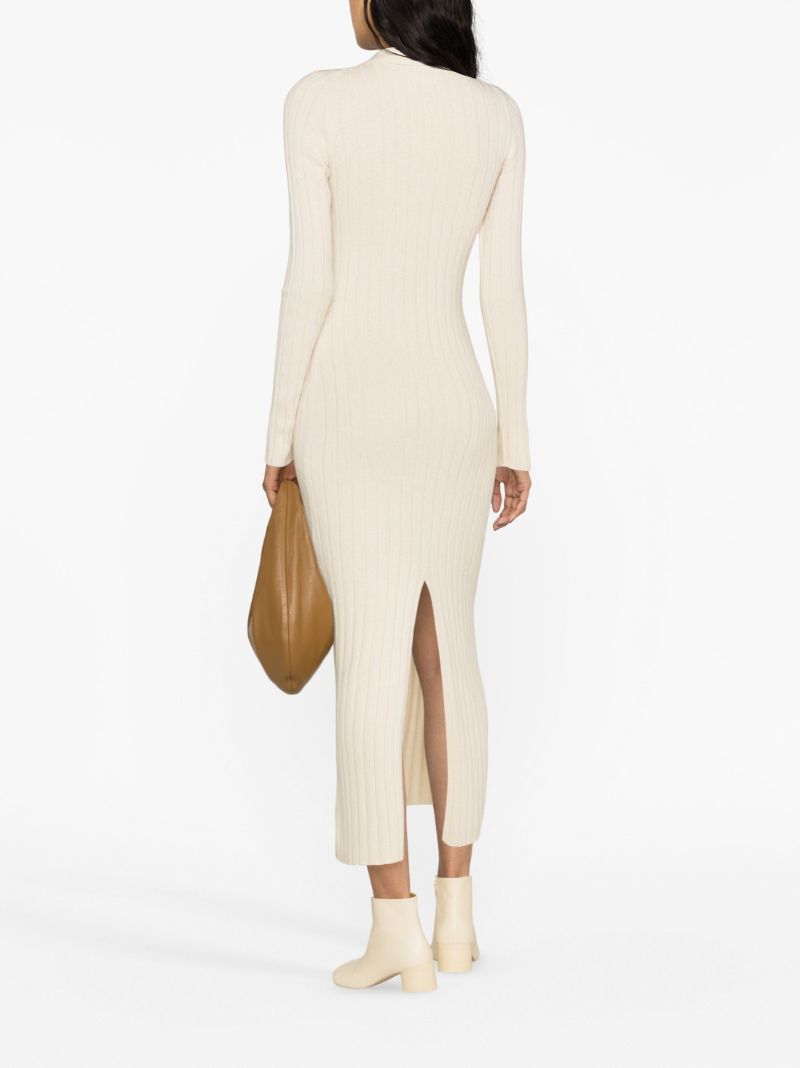 Neutral the Hans Cashmere Midi Dress