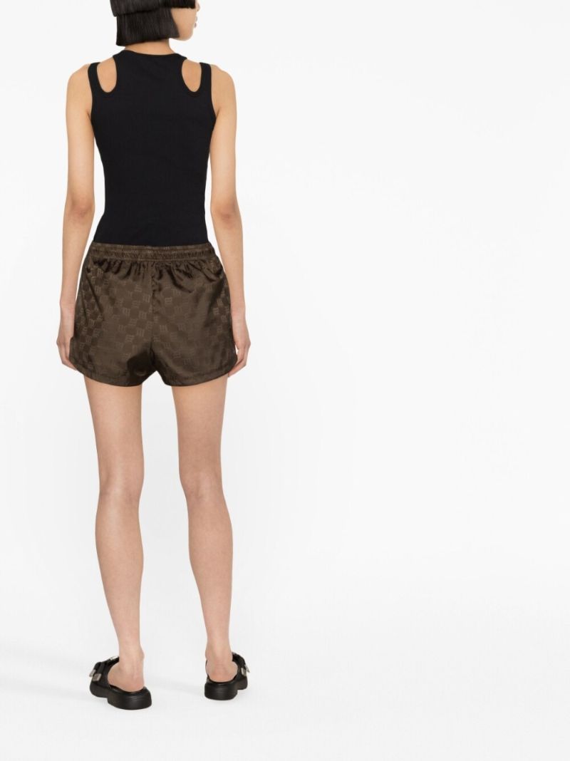 Brown Monogram Sport Shorts