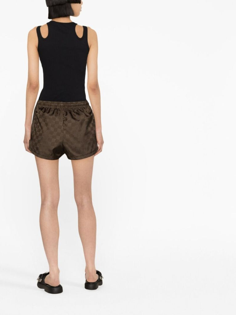 Brown Monogram Sport Shorts