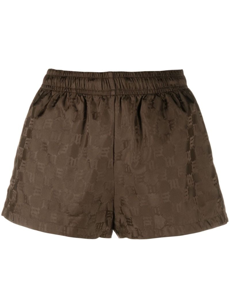 Brown Monogram Sport Shorts
