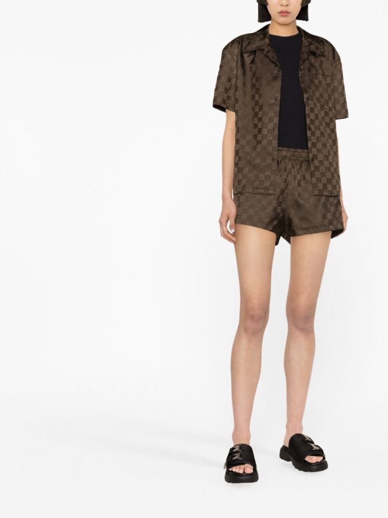 Brown Monogram Sport Shorts