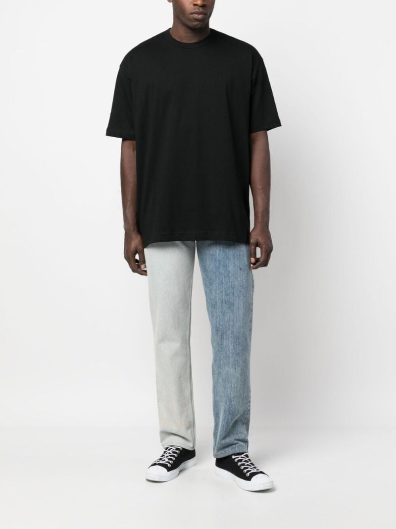Black Logo Print T-shirt