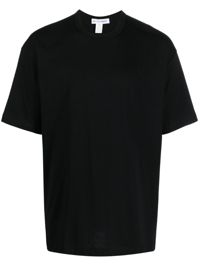 Black Logo Print T-shirt