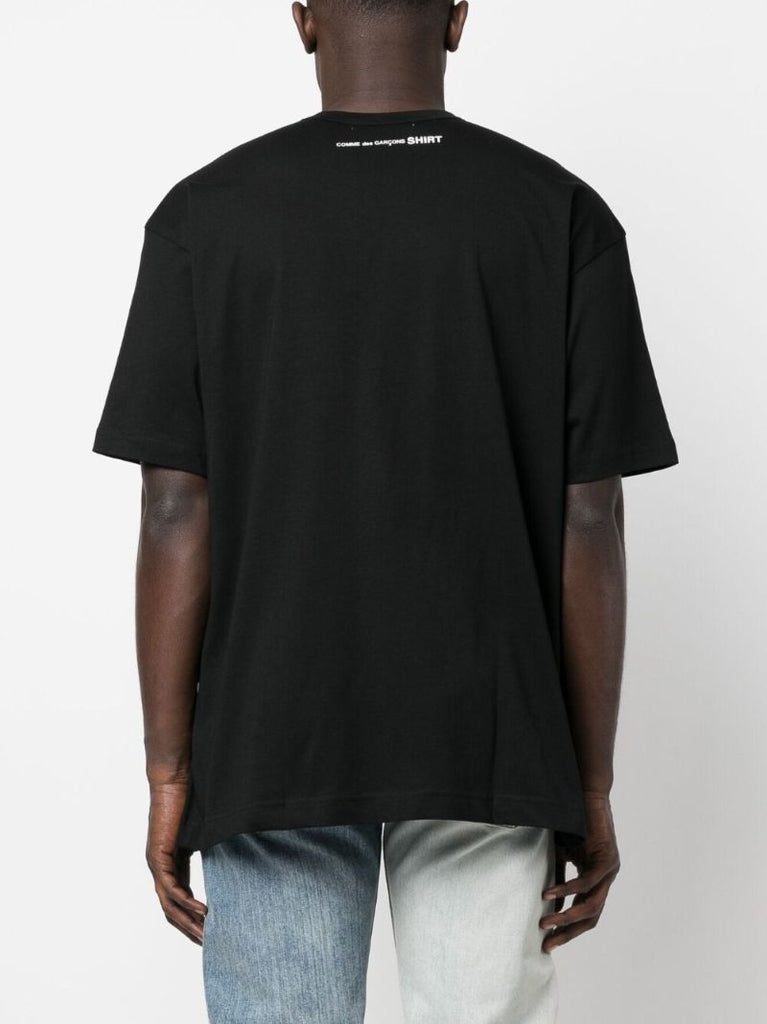 Black Logo Print T-shirt