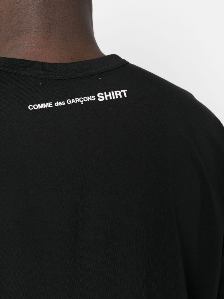 Black Logo Print T-shirt