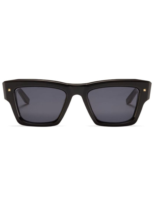 Rockstud Square-frame Sunglasses