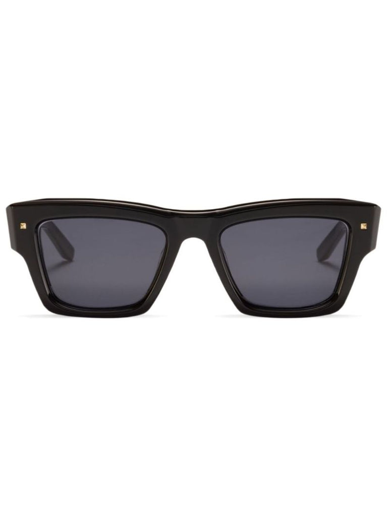 Rockstud Square-frame Sunglasses