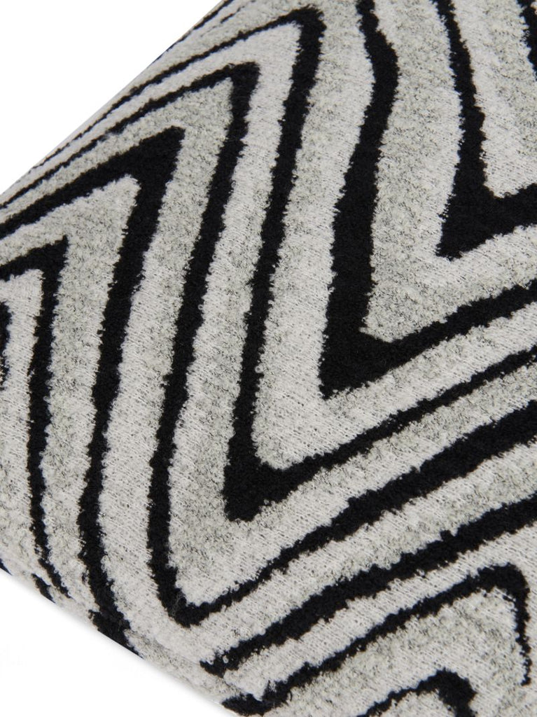 Grey and Black Savana Cushion 60x60cm