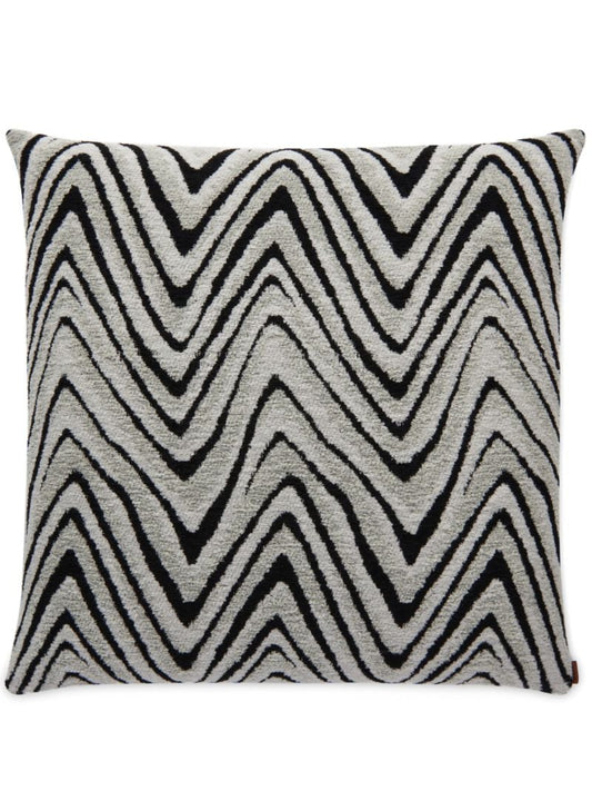 Grey and Black Savana Cushion 60x60cm