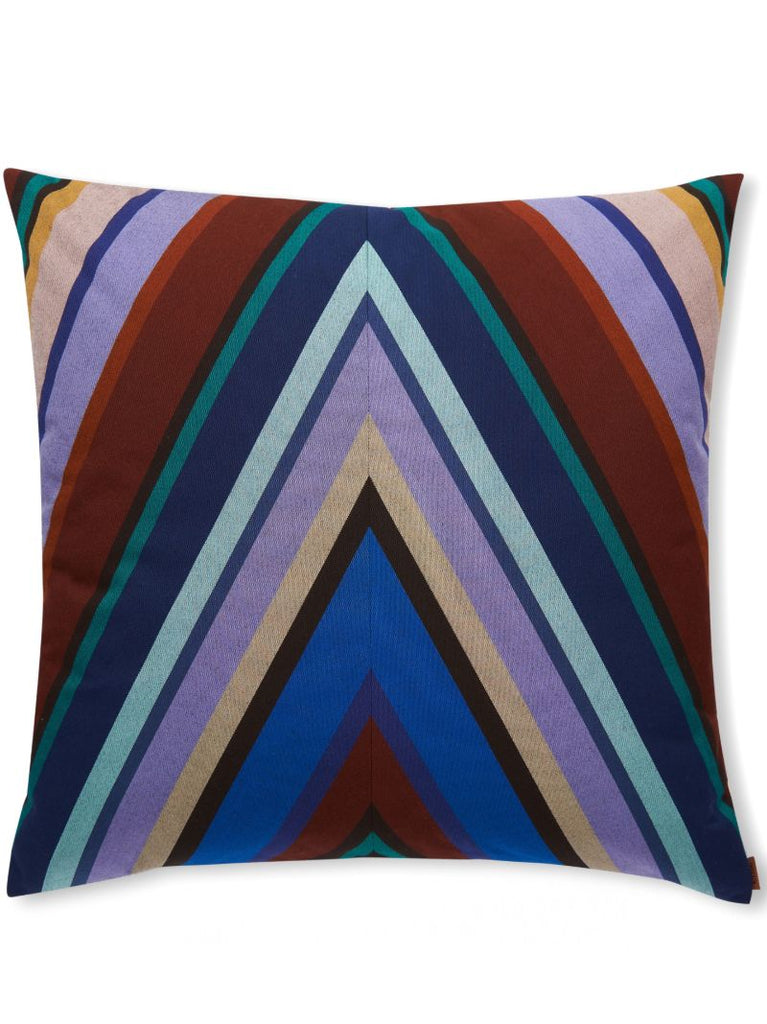 Blue Notturno Striped Outdoor Cushion