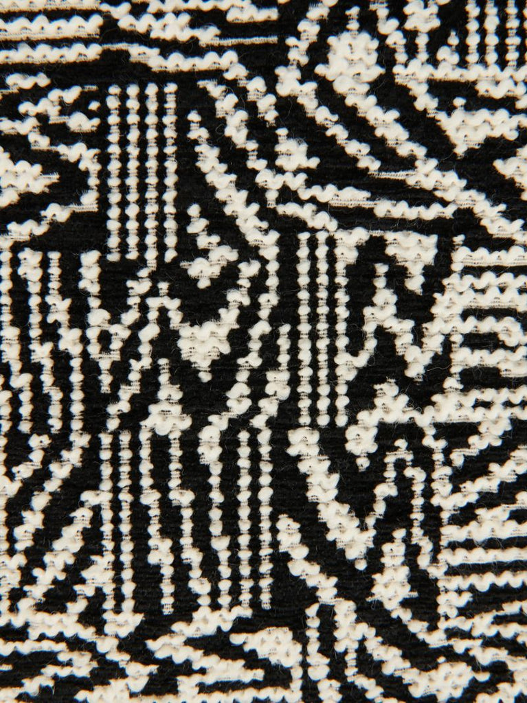 Black Noise Woven Cushion