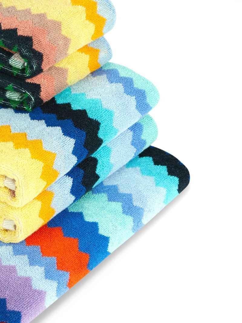 Multicolour Cecil Cotton 5-set Towel