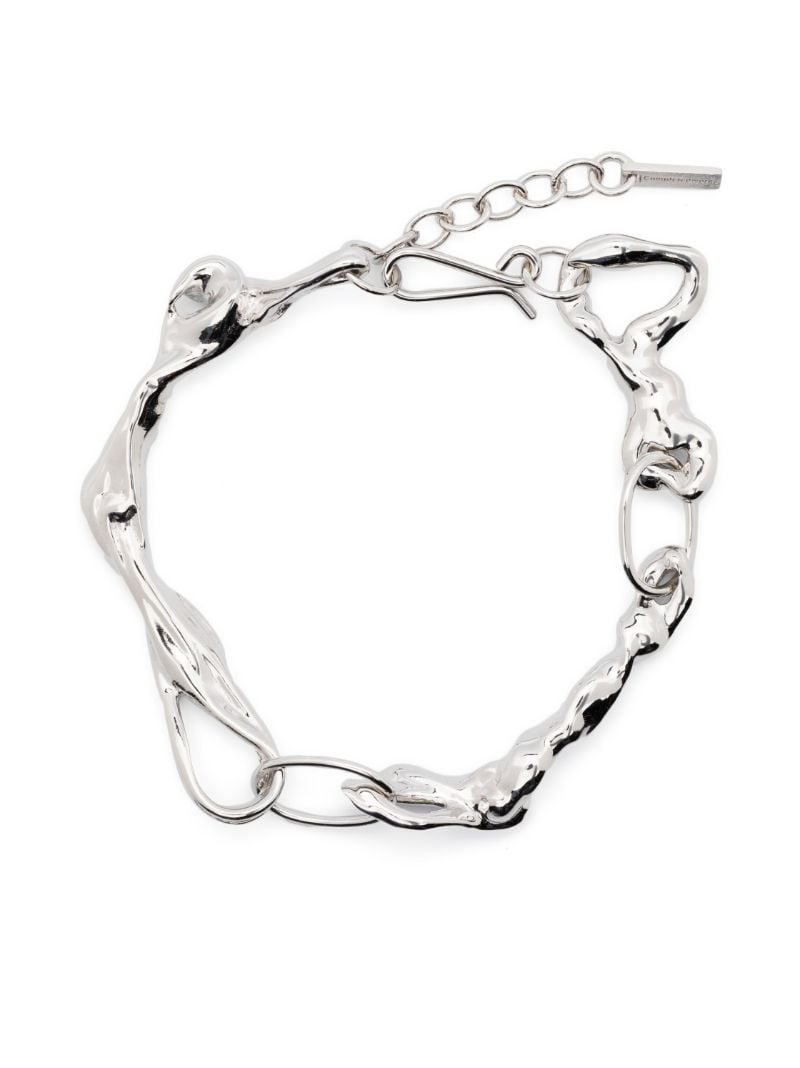 Rhodium-plated Treacle Bracelet