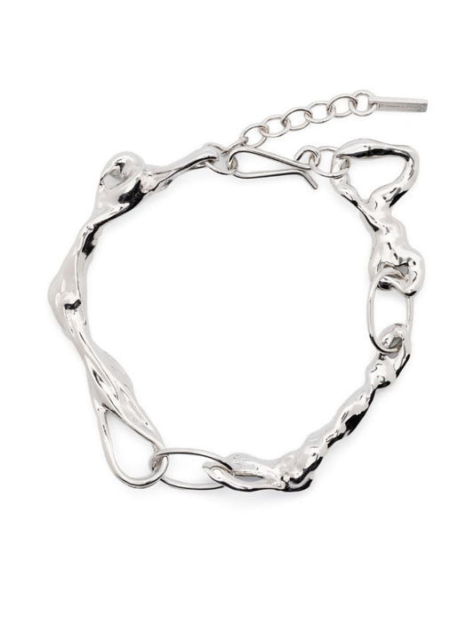 Rhodium-plated Treacle Bracelet