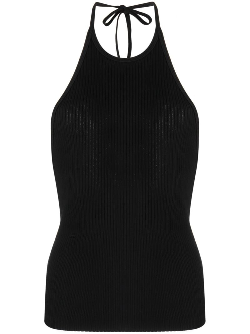 Black Halterneck Top
