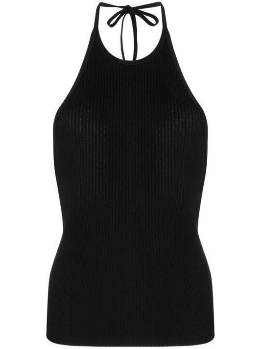 Black Halterneck Top