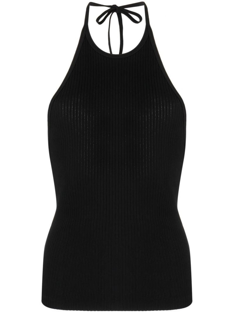 Black Halterneck Top