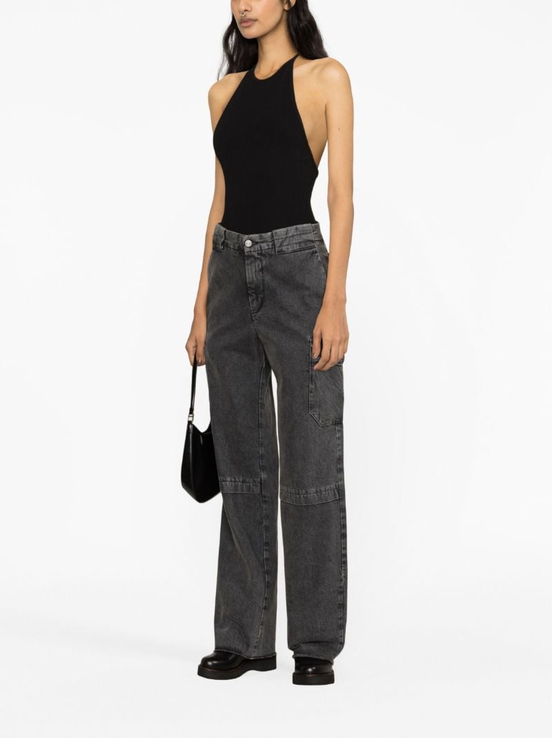 Black Halterneck Top