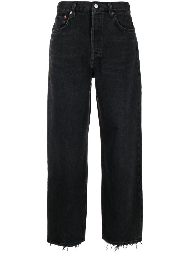 Black Dara Wide-leg Jeans