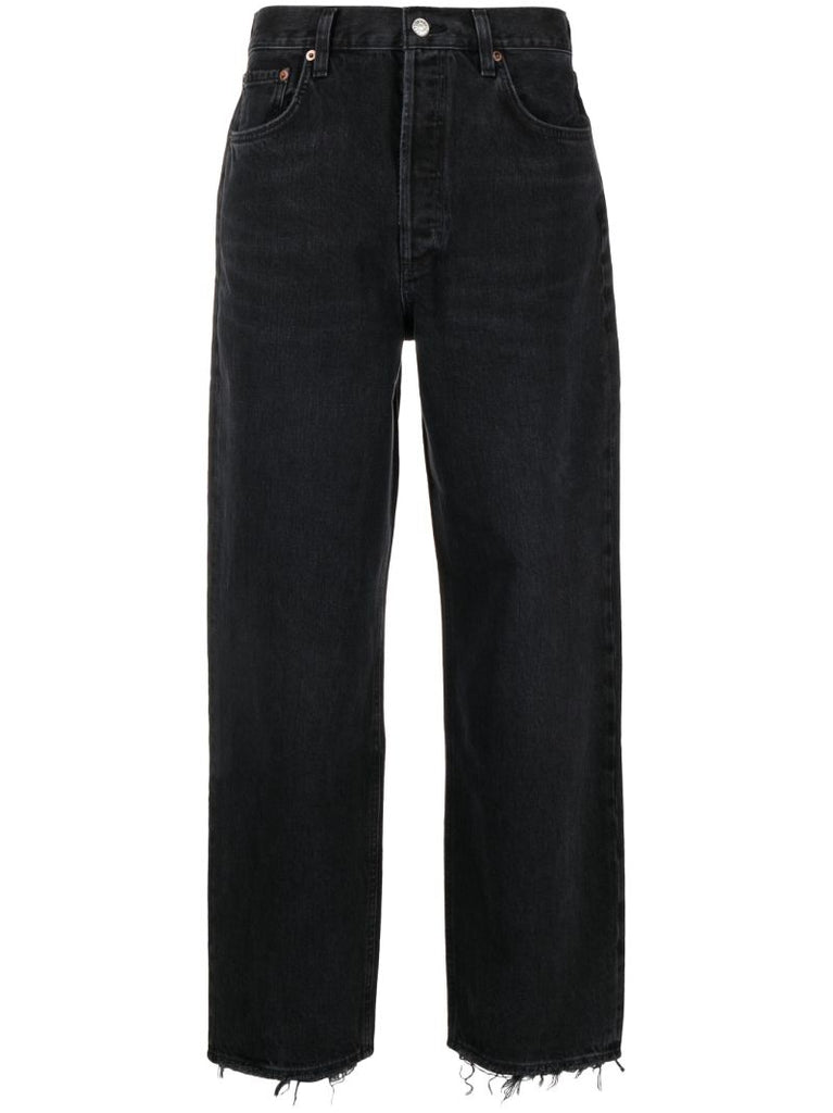 Black Dara Wide-leg Jeans