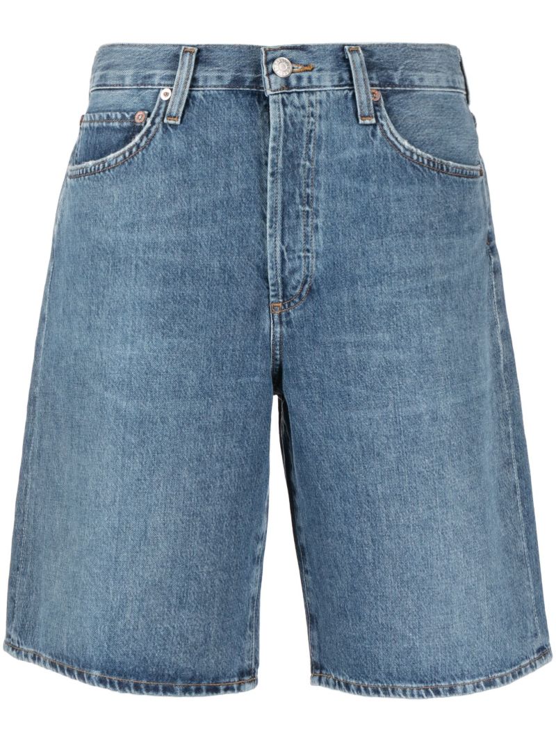 Blue Jort Low-rise Denim Shorts