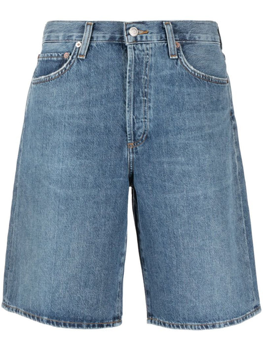 Blue Jort Low-rise Denim Shorts