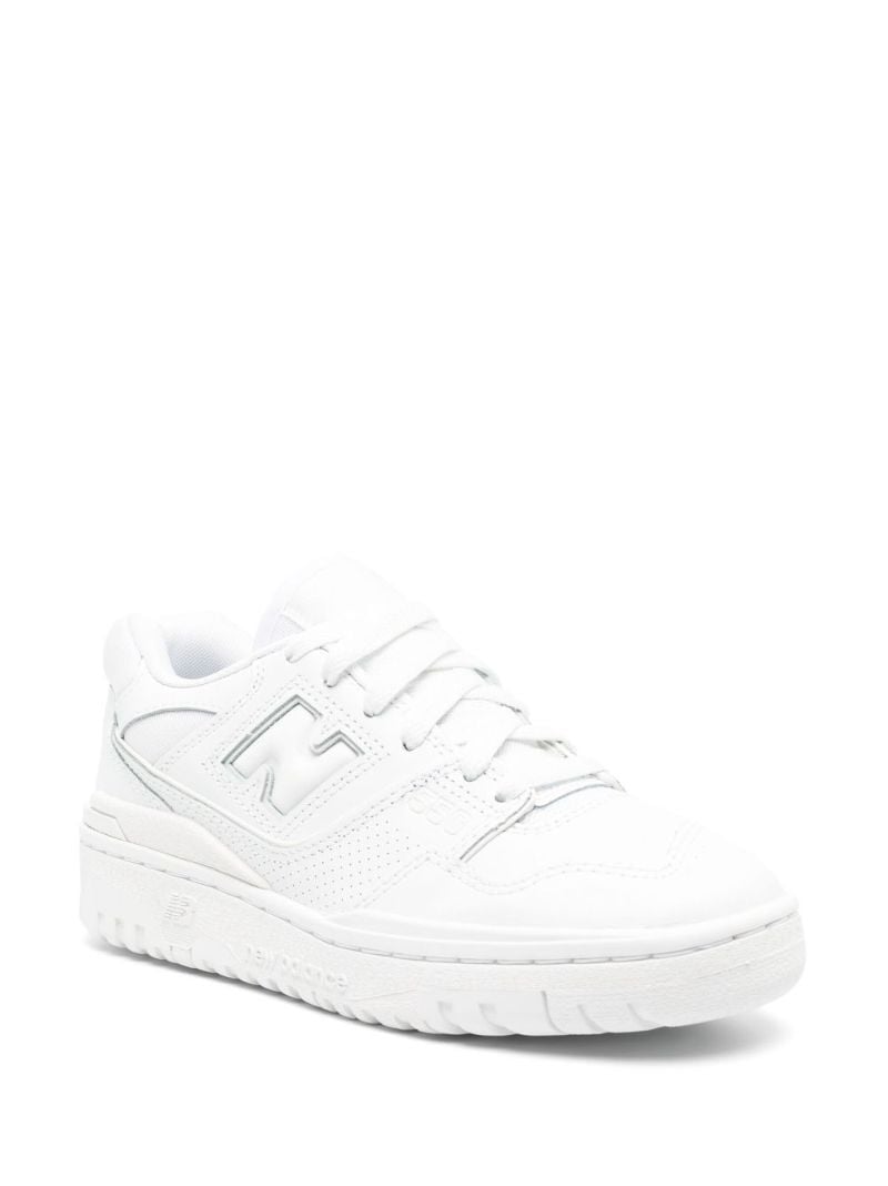White 550 Low Top Sneakers