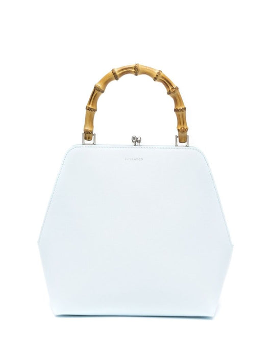 Blue Goji Bamboo Top Handle Bag