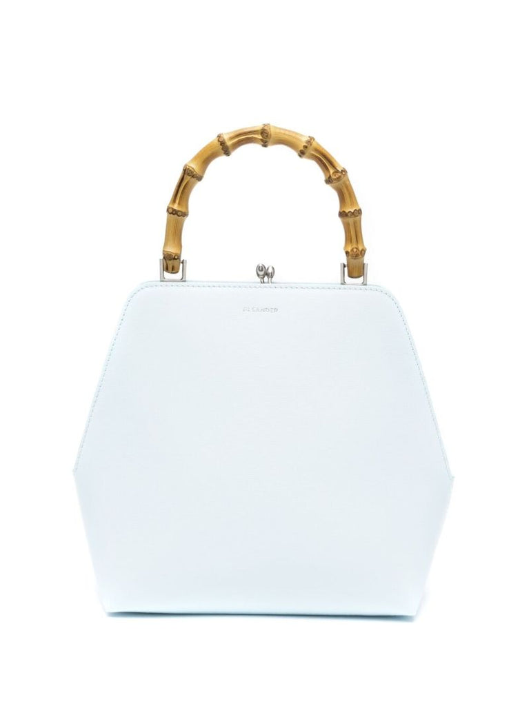Blue Goji Bamboo Top Handle Bag