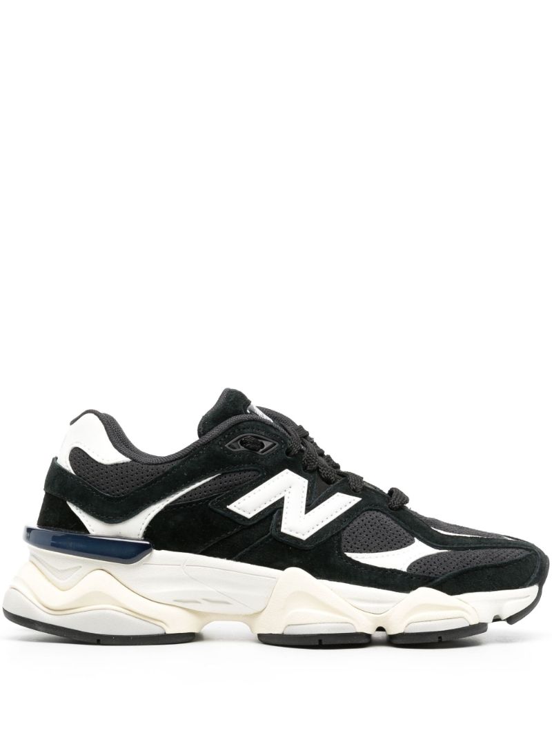 Black 9060 Panelled Sneakers