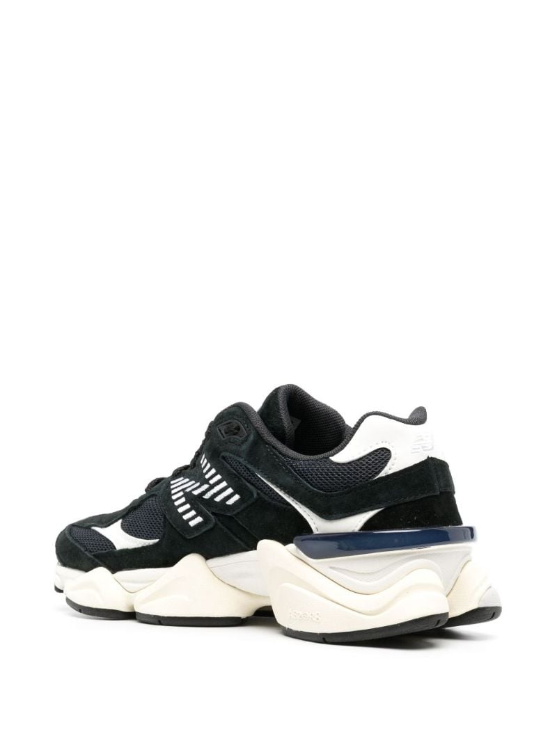 Black 9060 Panelled Sneakers