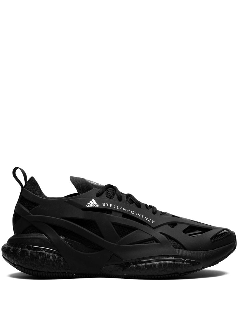 X Stella Mccartney Black Solarglide Trainers
