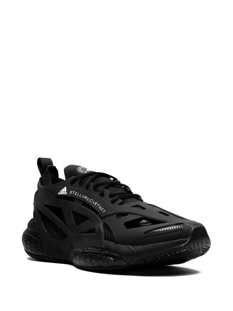 X Stella Mccartney Black Solarglide Trainers