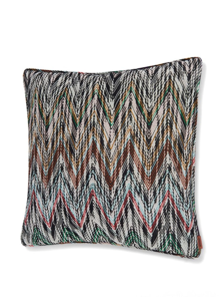 Multicolour Ny Zigzag Cushion