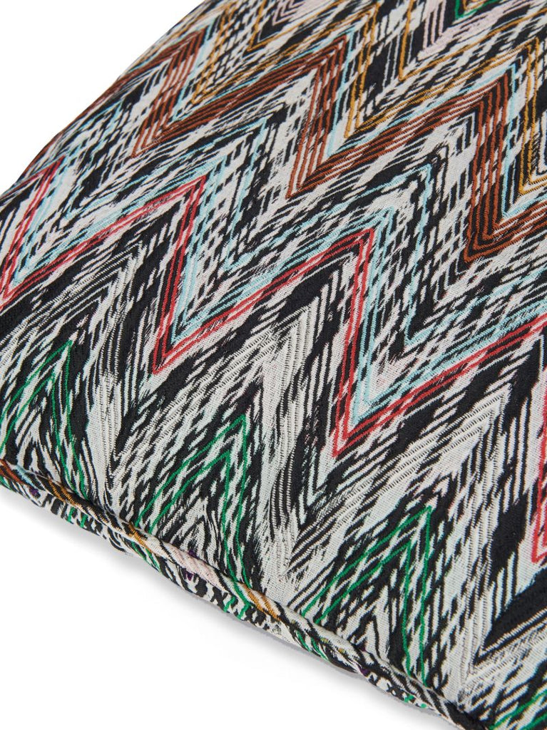 Multicolour Ny Zigzag Cushion