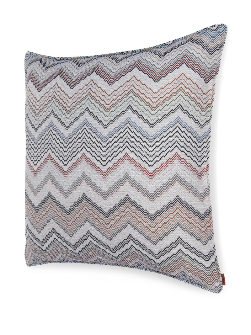Grey Milano Zigzag Cushion