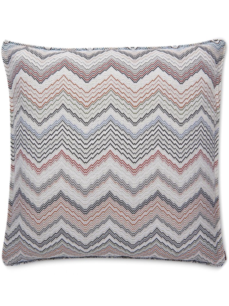 Grey Milano Zigzag Cushion