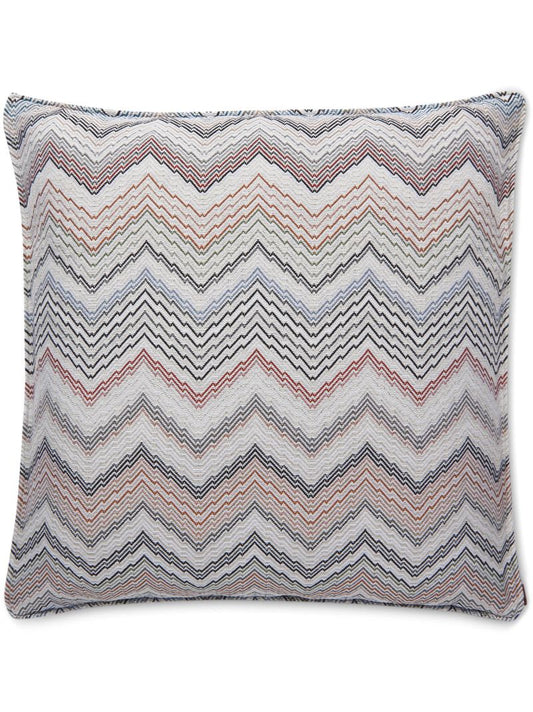 Grey Milano Zigzag Cushion