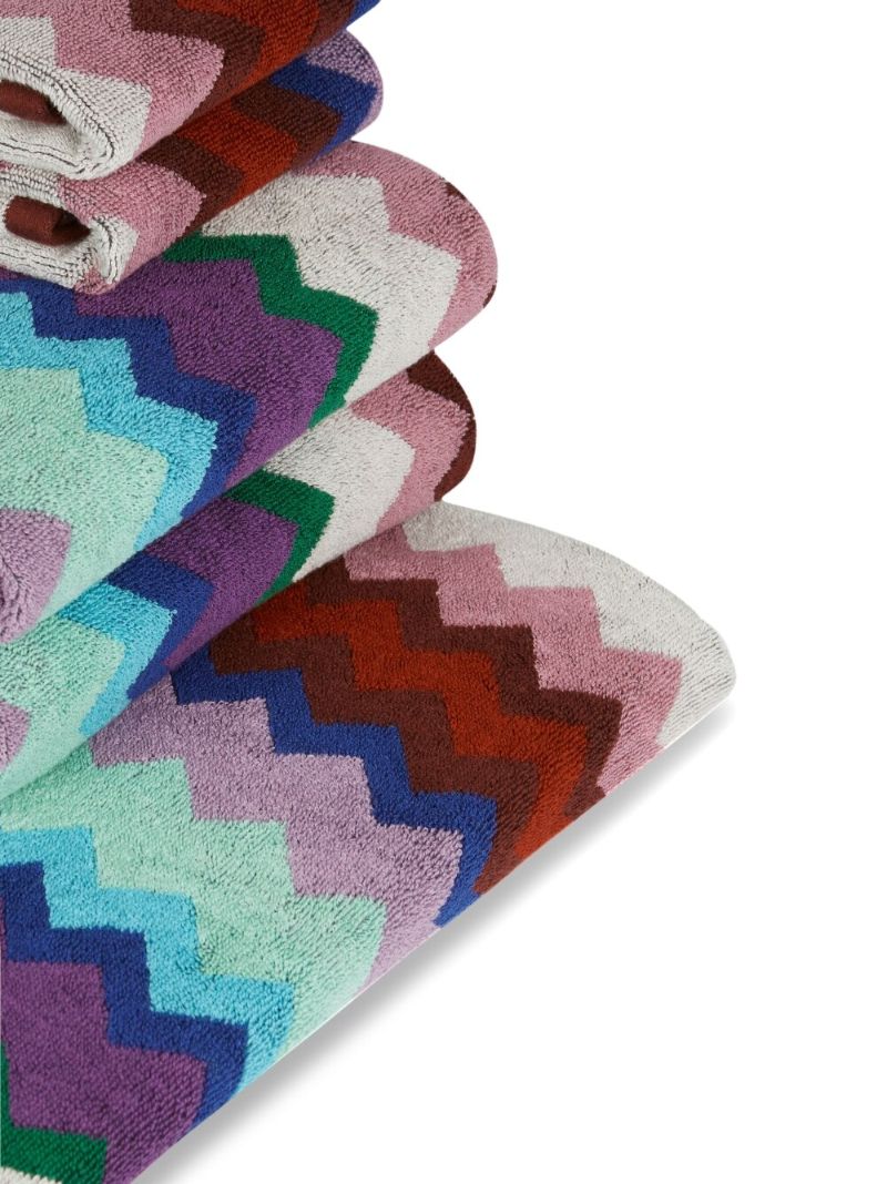 Multicolour Chantal Bath Towel 5-piece Set